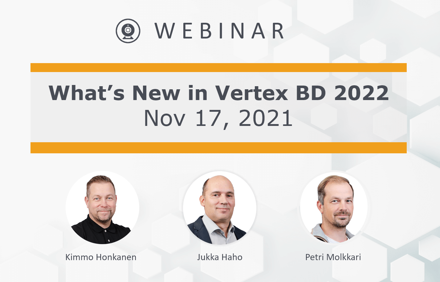 Webinar What's new in Vertex BD 2022