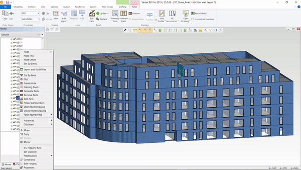 Vertex BD for residential construction